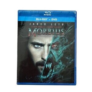 NWT Morbius Blu-ray + DVD Sealed Unopened Unused